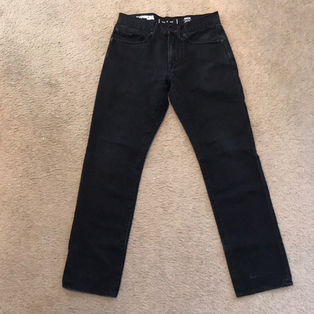 Express Men’s Slim Jeans Black